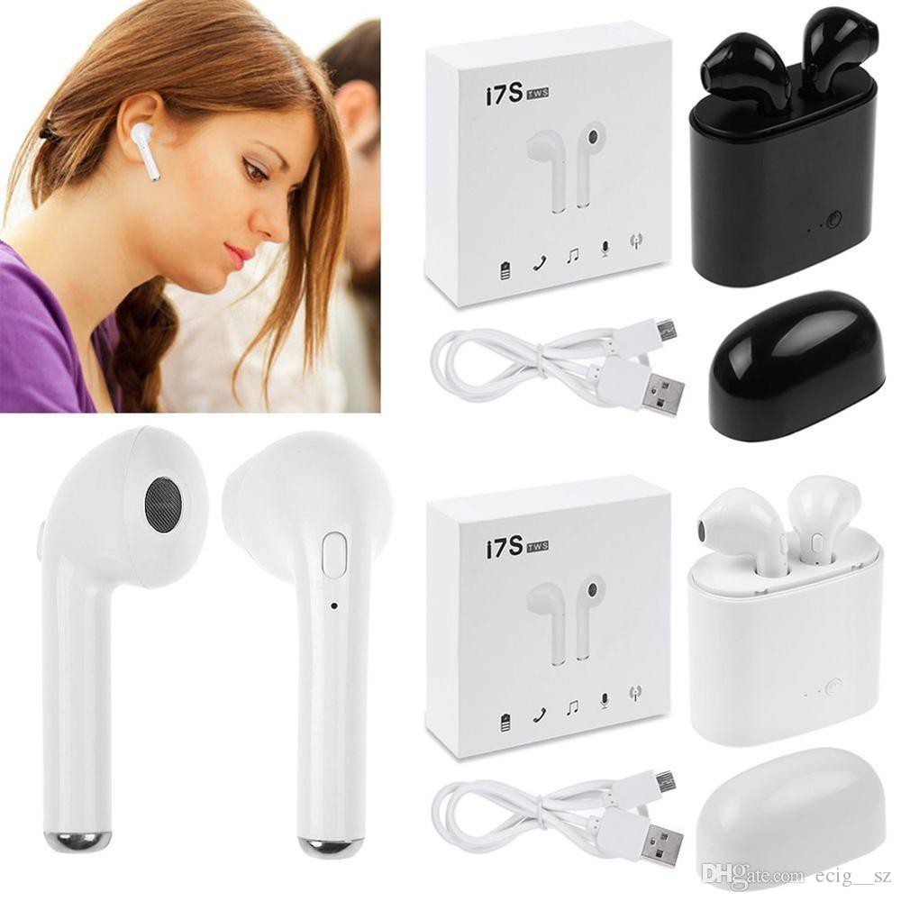 Headset - Earphone bluetooth i7S Tws 4.2 / i7s Twins Double Headset-1