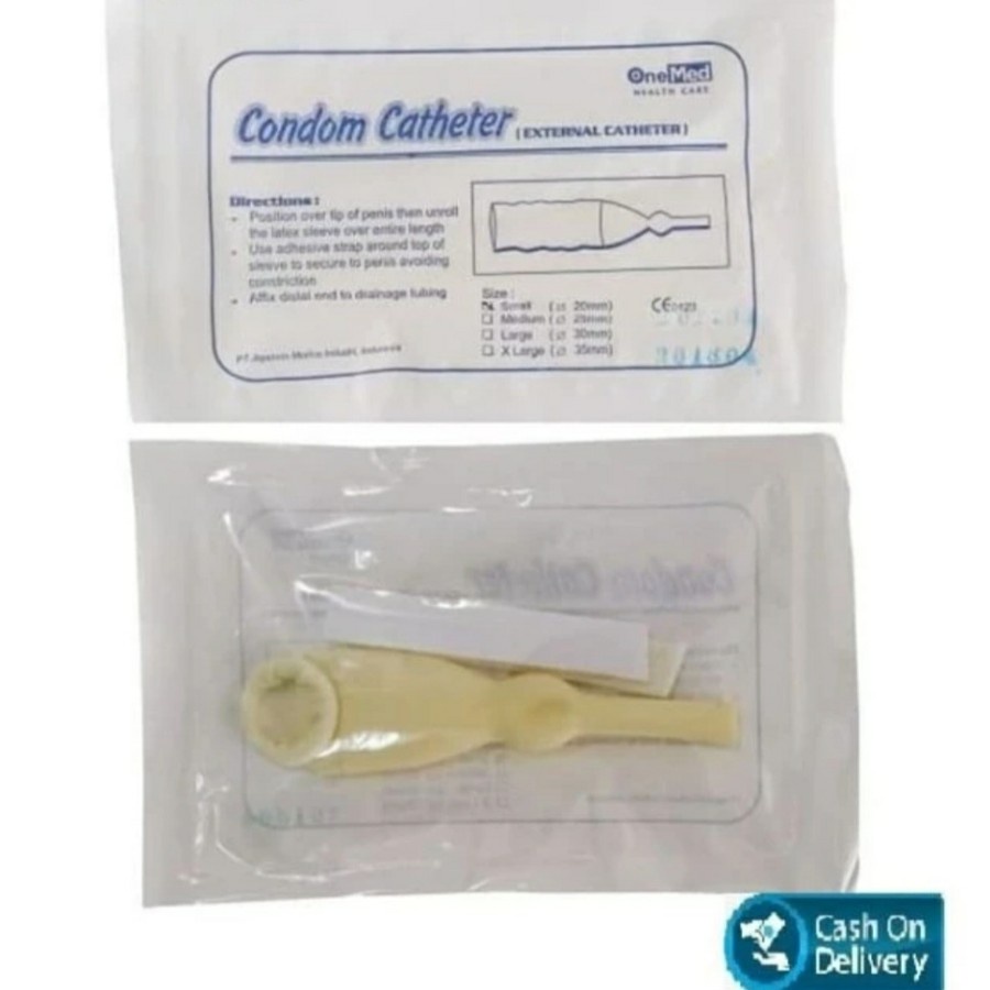 Condom Chateter Onemed S M L / Condom Cateter / Kondom Catheter