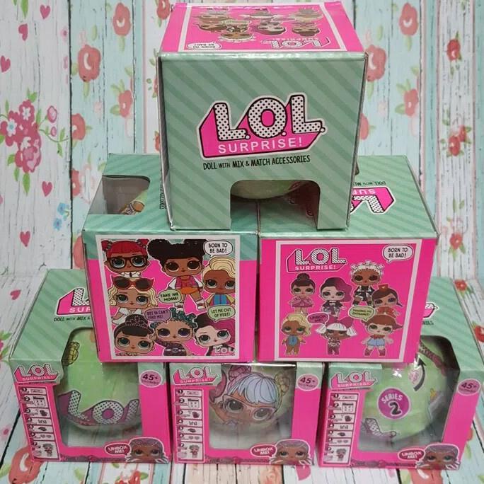 Mainan Lol Surprise Egg Ball Besar Mainan Kejutan Telur Boneka Bola
