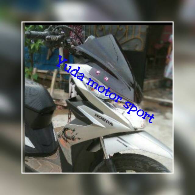  Variasi  beat  street  visor beat  street  windshield beat  