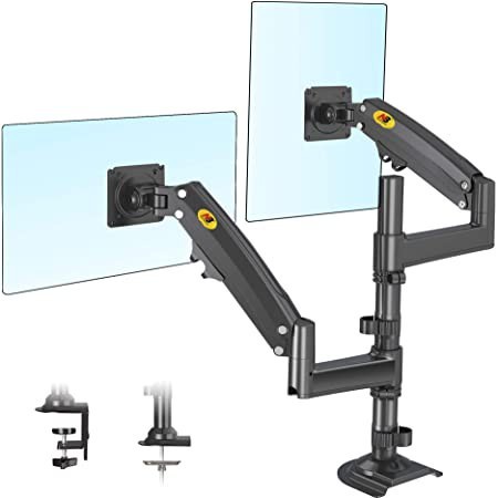 NB H 180 Bracket Dual Monitor NB H180 17&quot; - 34&quot; Gas STRUT NORTH BAYOU