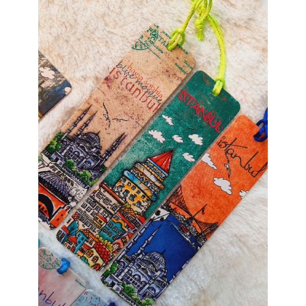 

[Souvenir / Oleh-oleh Turki] Pembatas Buku Bookmark Edisi Istanbul