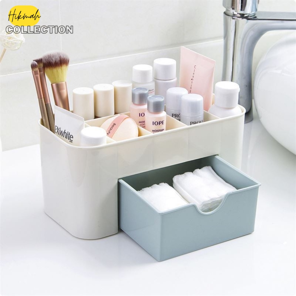 Rak Kosmetik Plastik Mini - Kotak Penyimpanan Make Up