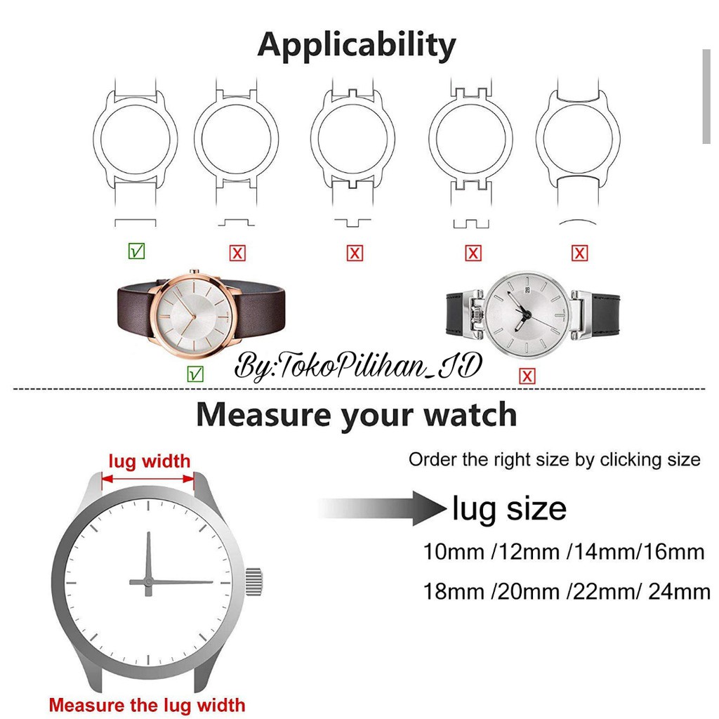 Strap Mesh - Tali Jam Rantai Milanese DW AC Smartwach Tali Strap Rantai Pasir Apple Watch Samsung Ga