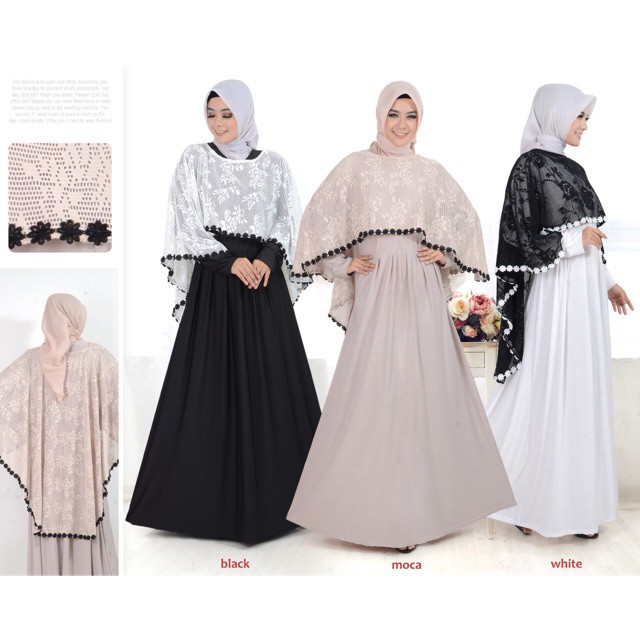 GAMIS JERSEY BRUKAT LACE MURAH JUMBO BIGSIZE MEWAH ROMPI RENDA PASMINAH SET SYARI KONDANGAN LUX XXL