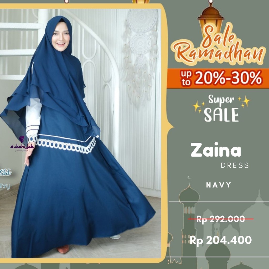 Zaina Dress ORI by SUKAHIJAB