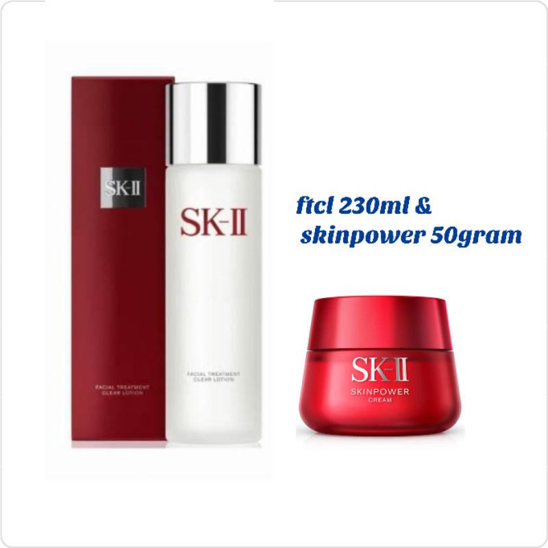 SK II SKINPOWER 50GRAM + FTCL 230ML