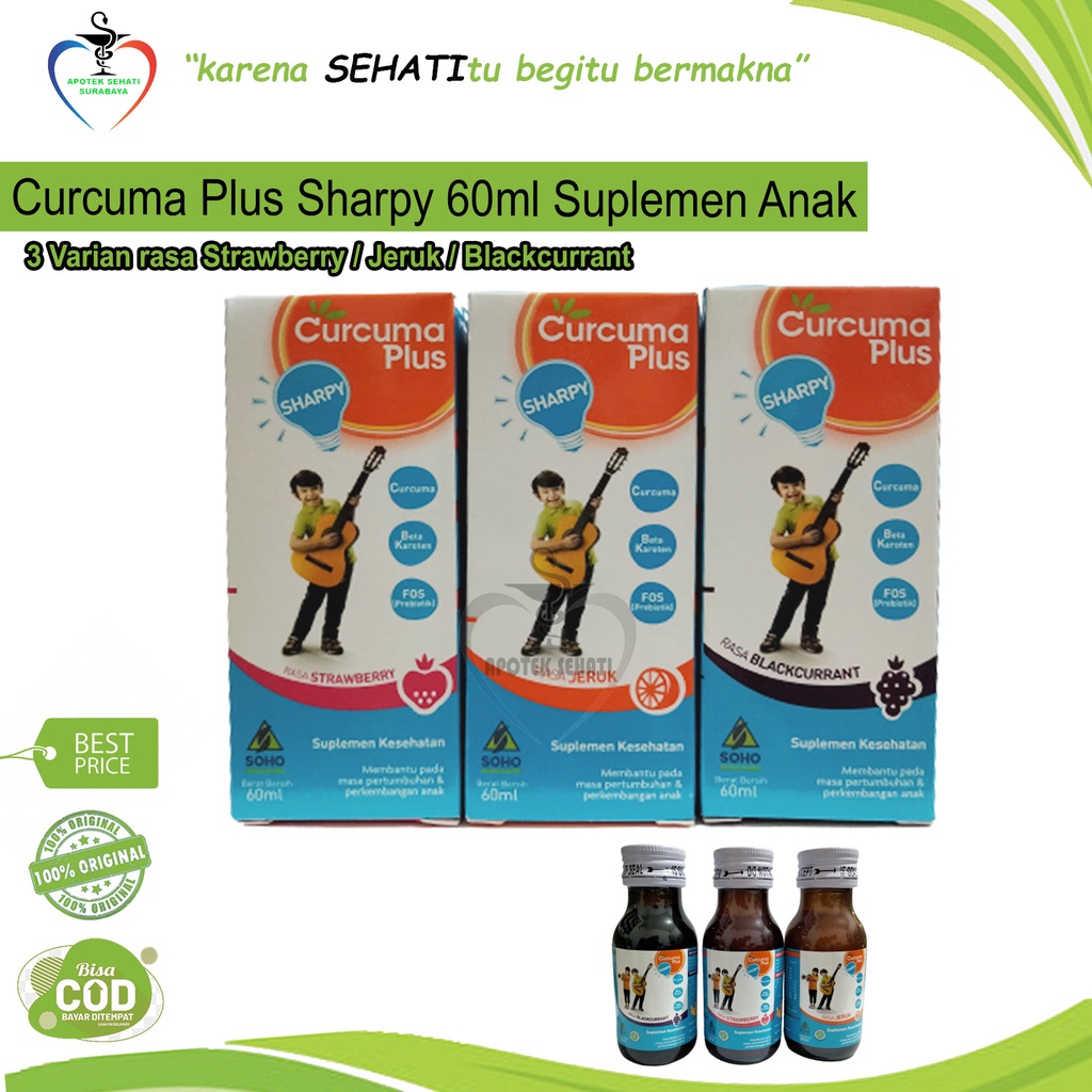 Curcuma Sharpy Penambah Nafsu makan Anak