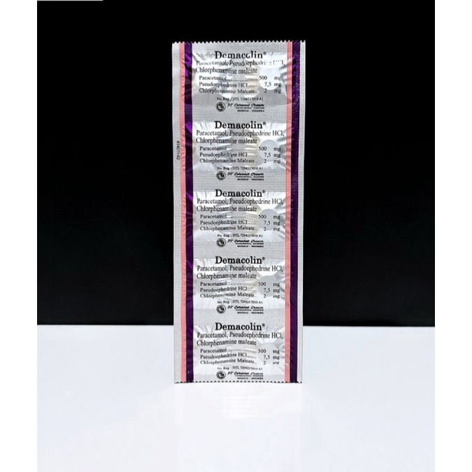 DEMACOLIN STRIP 10 KAPLET
