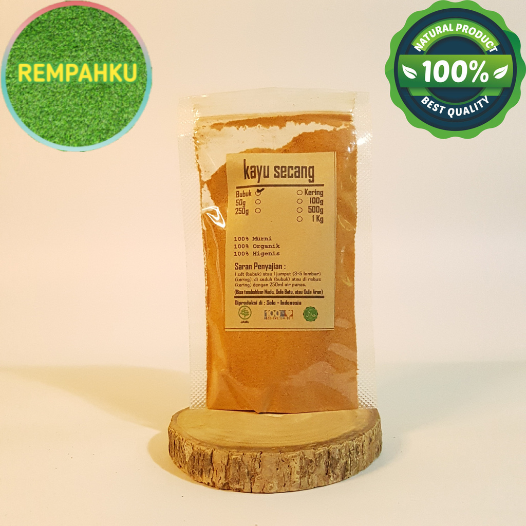 

KAYU SECANG BUBUK 50 GRAM - MURNI - JSR - REMPAH - PREMIUM QUALI