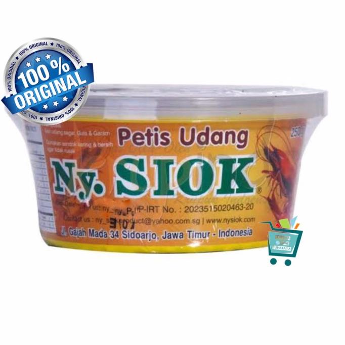 

[[COD]] Petis Udang Ny Siok 250gr CUCI GUDANG Kode 872