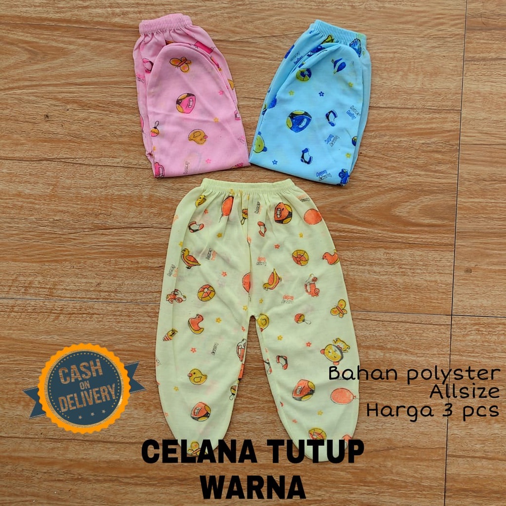 Celana bayi panjang WARNA perlengkapan bayi lahir