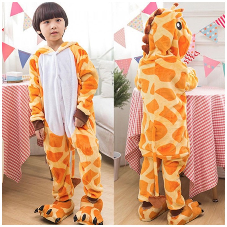 ONESIE KOSTUM PIYAMA KID ANAK KARAKTER, TIGGER, COW , PENGUIN, dll