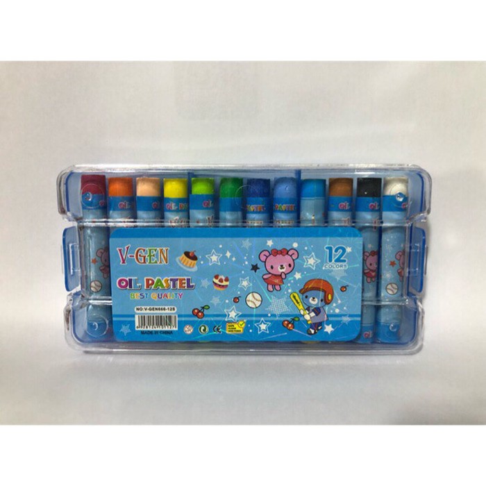 

OBRAL crayon krayon oil pastel SUPER MINI kecil SET murah 12 warna