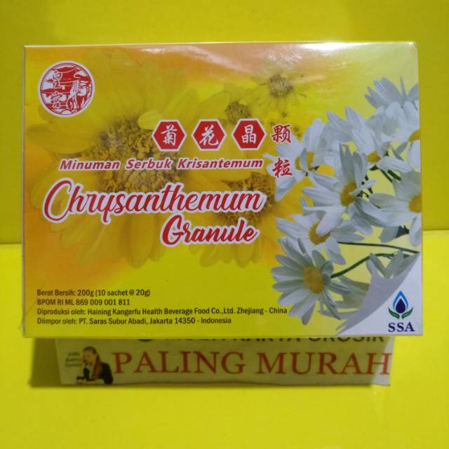 

Minuman Serbuk Krisantemum / Krisantemum / Teh Kembang Panas Dalam SARAS