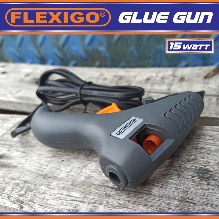 Alat Lem Tembak 15 watt / Flexigo Glue Gun Ergonomic Pro