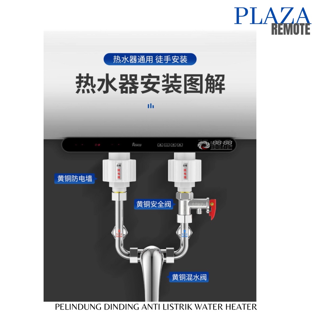 PELINDUNG DINDING PENGAMAN WATER HEATER ANTI SETRUM