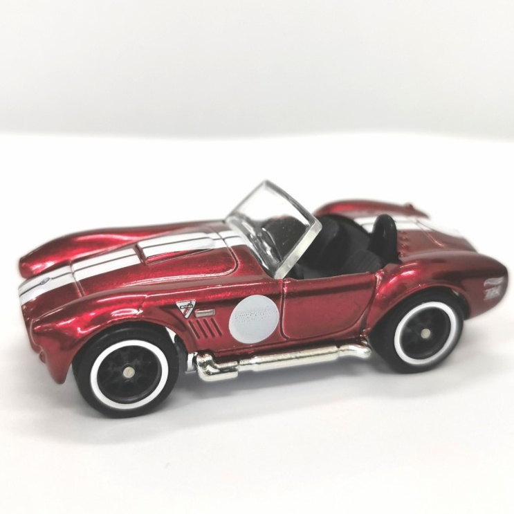 Diecast Hot Wheels SHELBY COBRA 427 S/C Merah Red Super Treasure Hunt THS Loose $TH Mobil Mainan