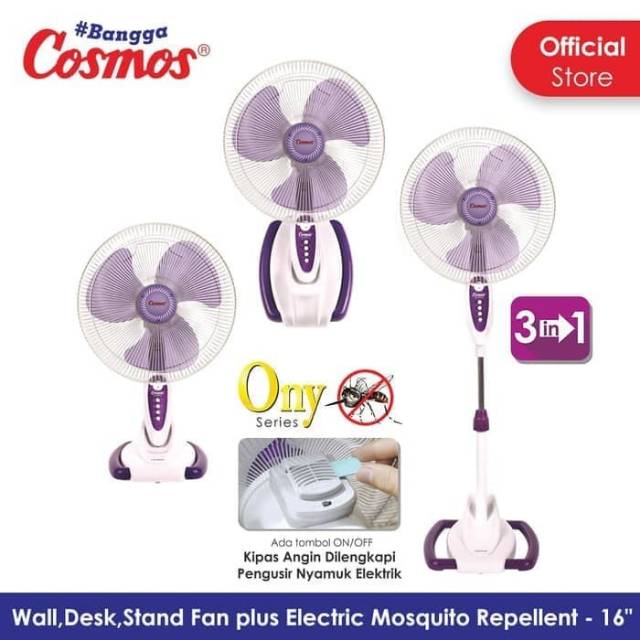 Stand Fan COSMOS WADESTA S033 ONY/ SO33 ONY  ANTI NYAMUK