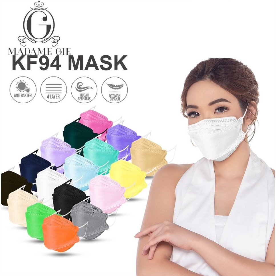 TIKTOK D6061 Protect You Masker Madame Gie KF94 Mask - Masker 1 Pcs