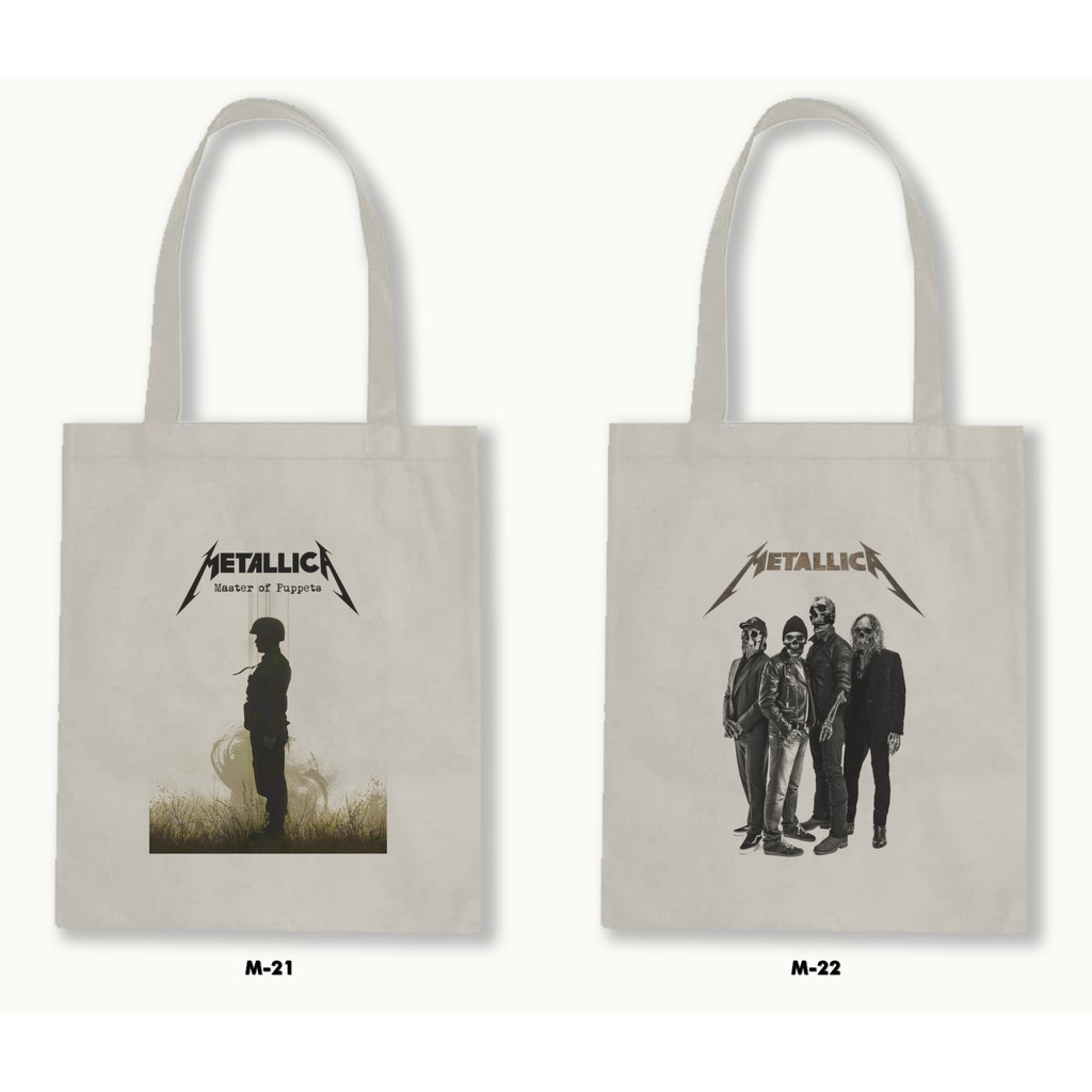 TOTE BAG BLACU - METALLICA .02