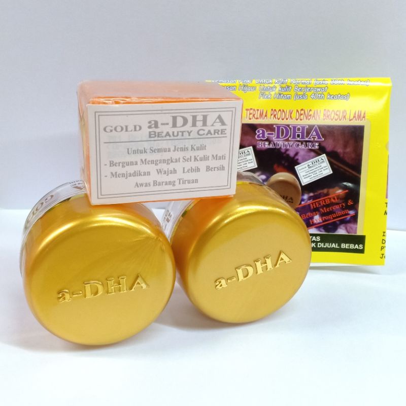 Paket Cream A DHA Gold 3in1 Super Holo