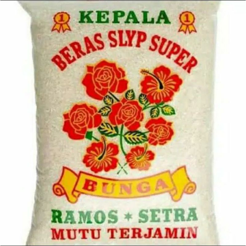 

BERAS RAMOS CAP BUNGA SUPER PREMIUM 5LITER/5KG/10KG/20KG