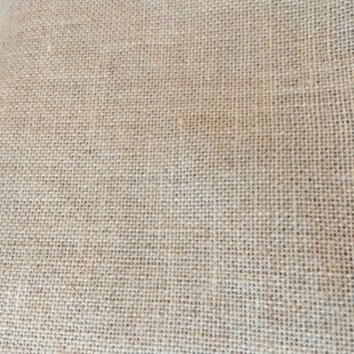 Kain Goni - Kain Goni Burlap Jute Meteran Coklat Natural 135Cm