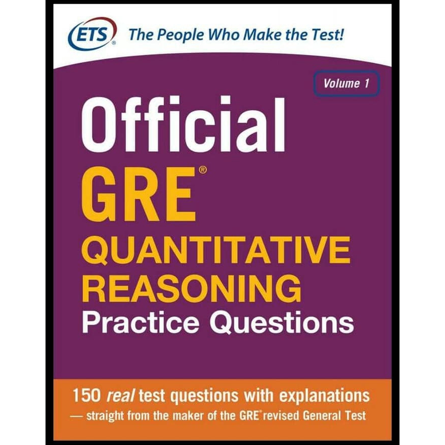 Buku Official Gre Quantitative Reasoning Practice Questions Shopee Indonesia