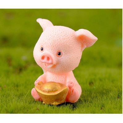 Miniatures - Terrariums - Fairy Garden - Animal_Pig (5pcs)