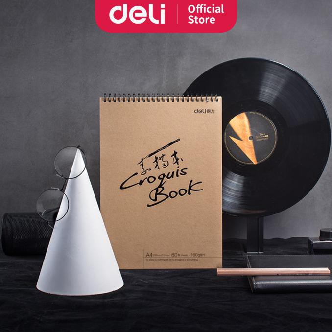

Promo Deli sketch book 60 lembar , buka vertikal,atau diputar 73634 73635 - 8K