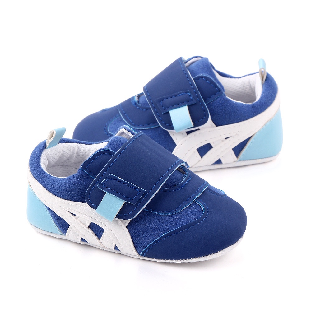 HappyOliver 2442 JUSTICE Sepatu Anak Laki Sepatu Bayi Prewalker Shoes 0-18 bulan Import