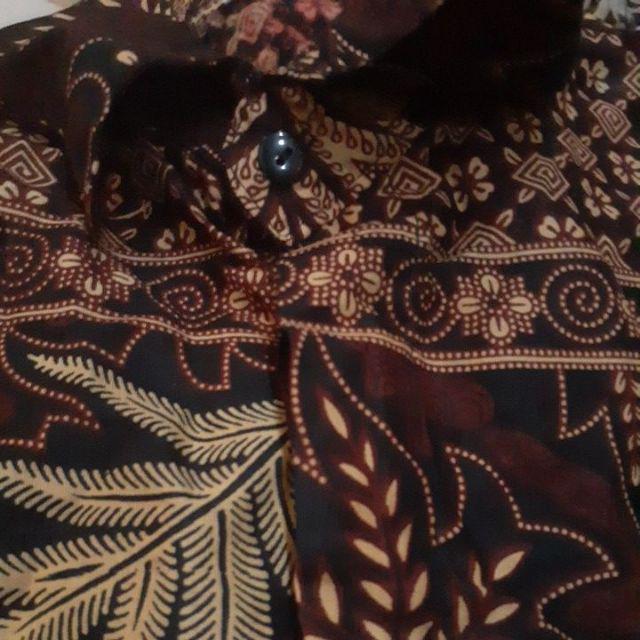 M, L, Xl, Xxl, Xxxl, Xxxxl, Xxxxxl Hem Kemeja Batik Pria Lengan Pendek Terviral Jumbo Batik Original