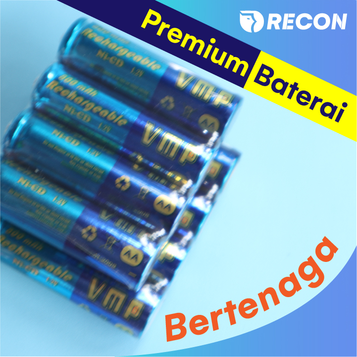 Batre Tamiya CAS Baterai isi ulang VMP BERTENAGA (2pcs)