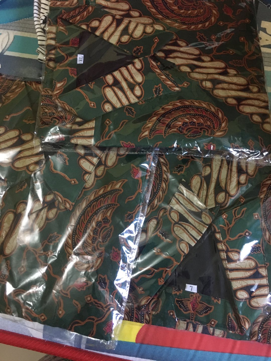 Soko Aji Hijau Kemeja Batik Pria Full Furing Katun Sragenan