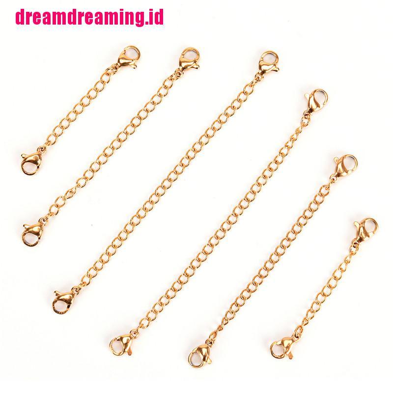 Rantai Extender Tail Links Untuk Perhiasan Kalung Gelang Dan Anting