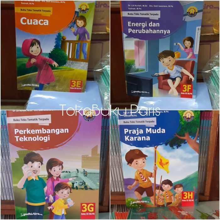 

❤BISA COD❤ Tematik terpadu sd kelas 3 semester 2 K13 yudhistira