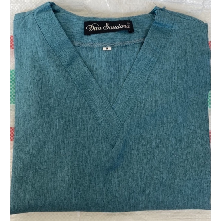 [LENGAN PANJANG] OK TWO TONE / DENIM EDITION / MEDICAL SCRUB / BAJU JAGA / BAJU OK/ BAJU PERAWAT / BAJU JAMAL DENIM / BAJU OK TWO TONE LENGAN PANJANG-TOSCA-LGN PANJG