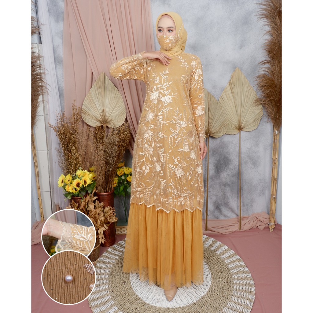 GAMIS KEBAYA TUTU | KEBAYA MODERN | KEBAYA WISUDA | GAMIS SYARI