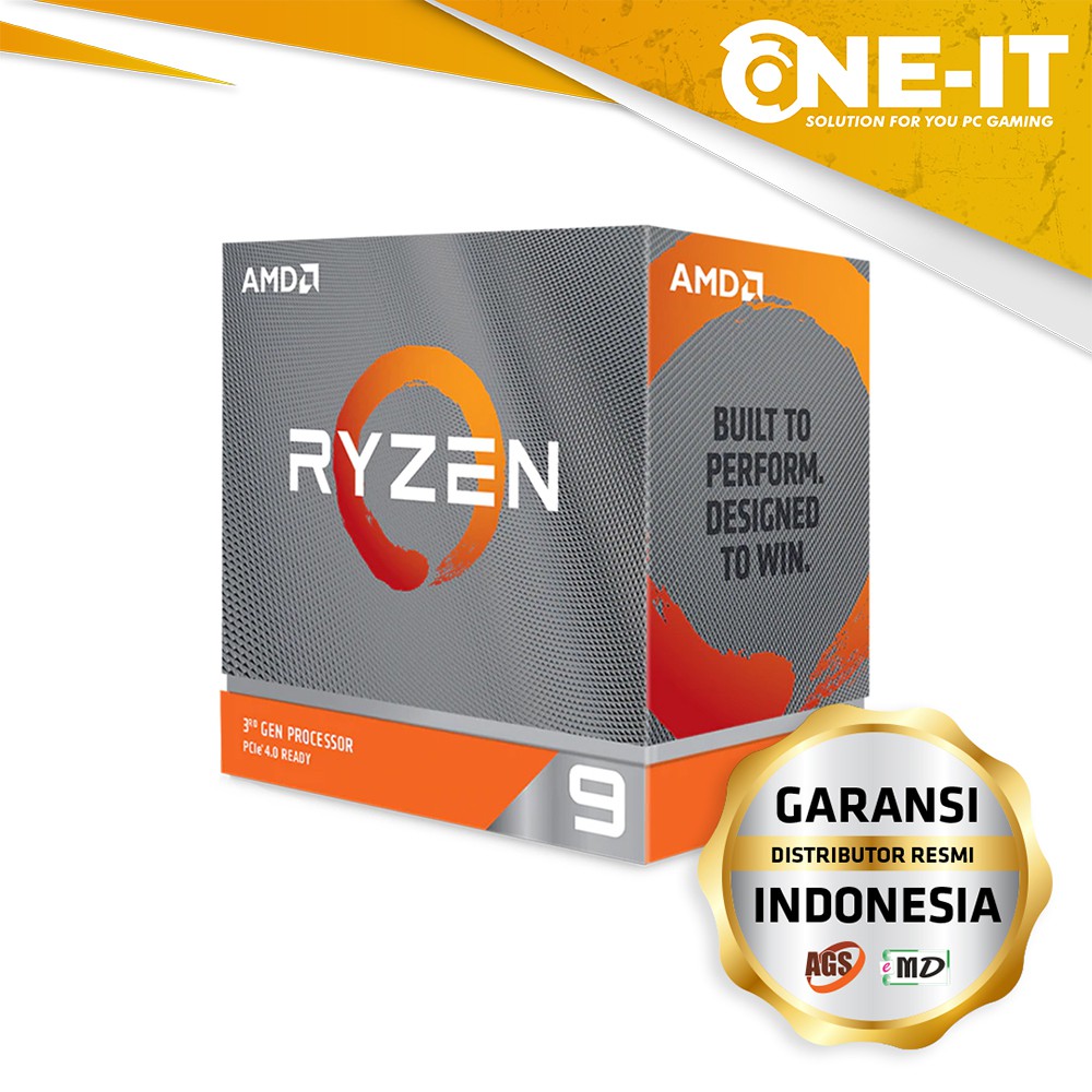 AMD Ryzen 9 3950X 3.5Ghz Up To 4.7Ghz Cache 64MB 105W without cooler