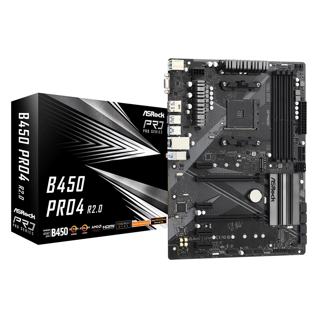 Motherboard ASRock B450 Pro 4