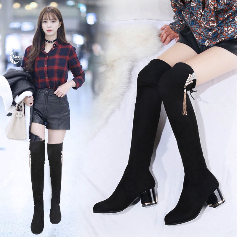 2018 over the knee boots