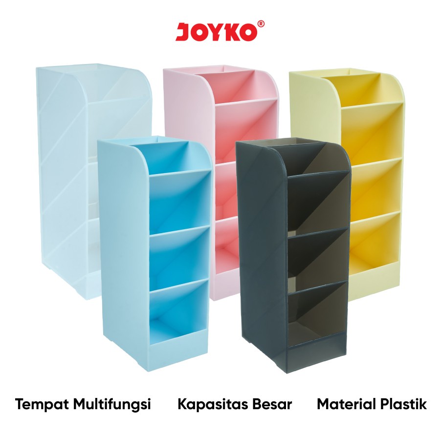 

Joyko DS-49CO Tempat Pensil Desk Set Pen Holder
