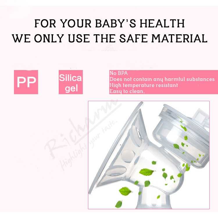 Pompa ASI Elektrik Otomatis EO 01 Milk Breast Pump Nyaman Digunakan Pemerah ASI Aman Breast Pump