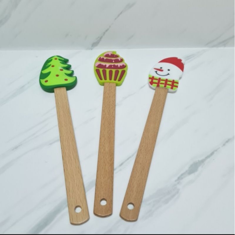spatula silicon natal motif