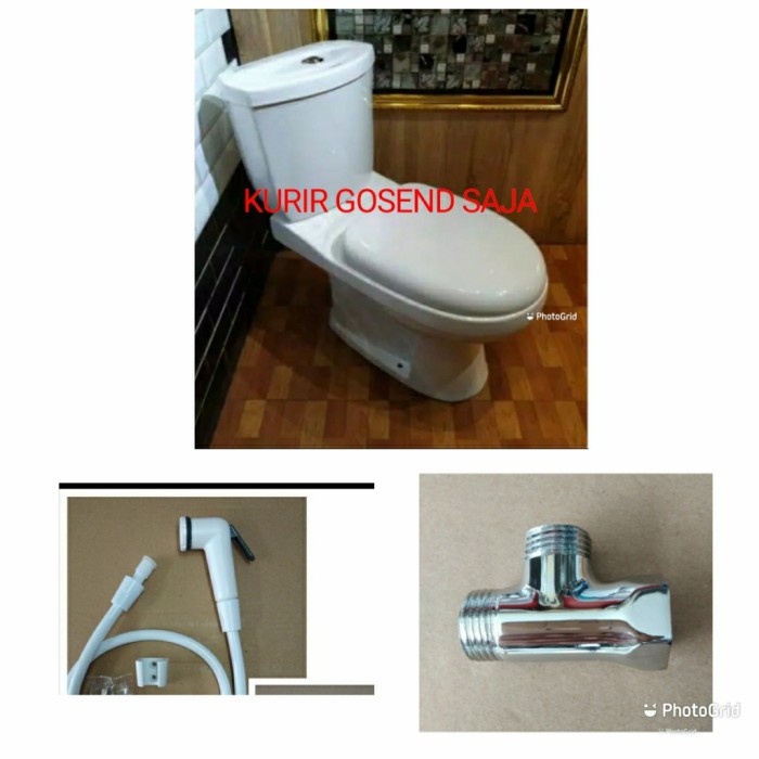 new KLOSET DUDUK KOMPLIT RENOVO