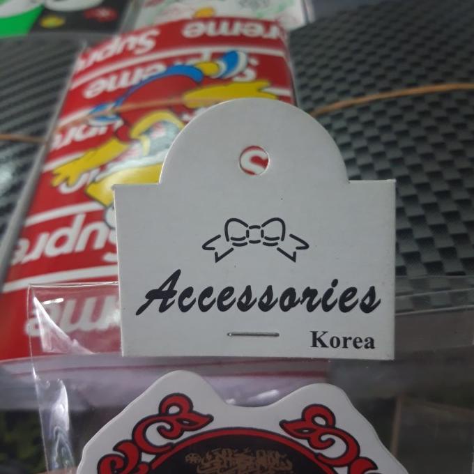 

kar kertas lebel , label untuk gantungan pajangan 25 pcs mells-st11 Segera Beli