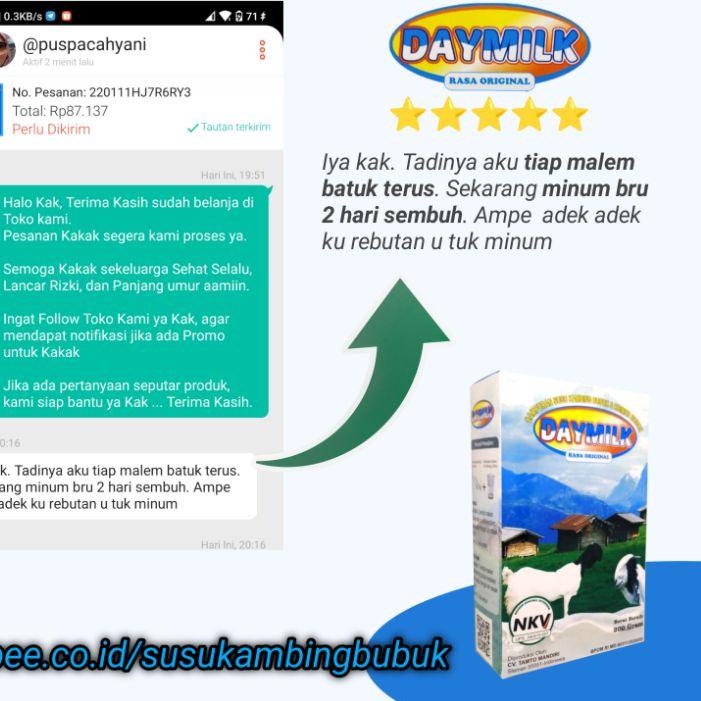 

Update - Susu Kambing Etawa DAYMILK Terapi Asma Gerd Asam Lambung Nyeri Sendi