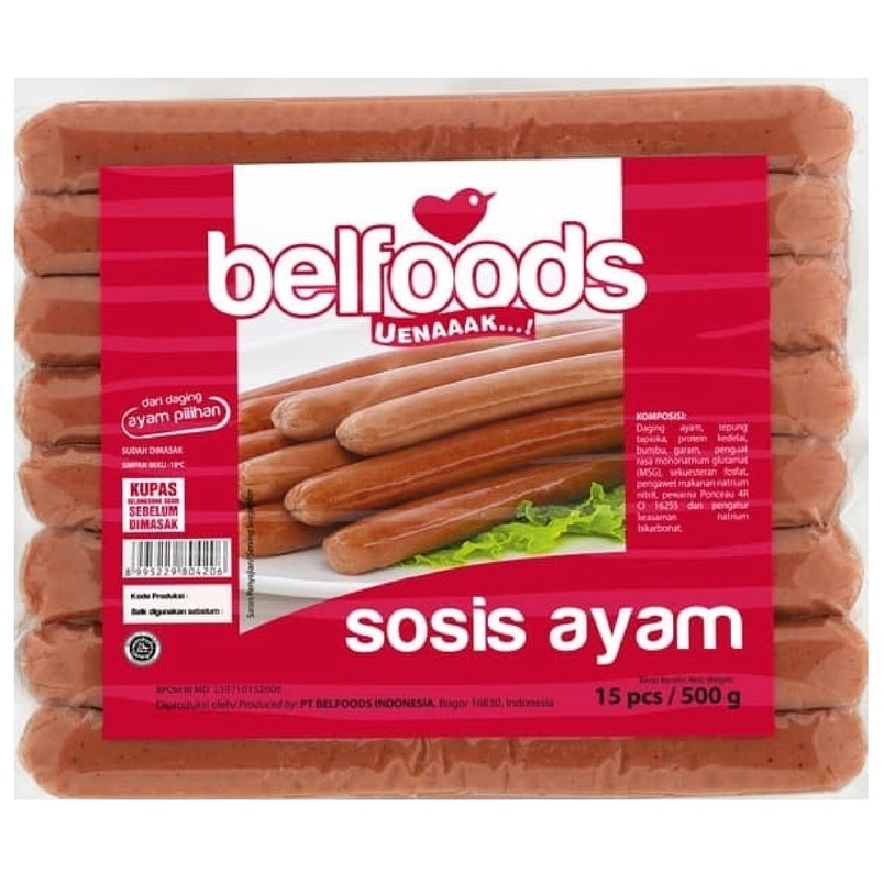 

BELFOODS SOSIS AYAM SP 475g