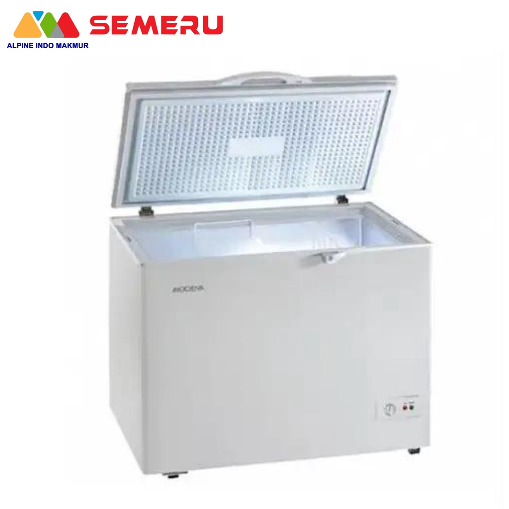 MODENA CHEST FREEZER 200 L MD-20 W KHUSUS MAKASSAR